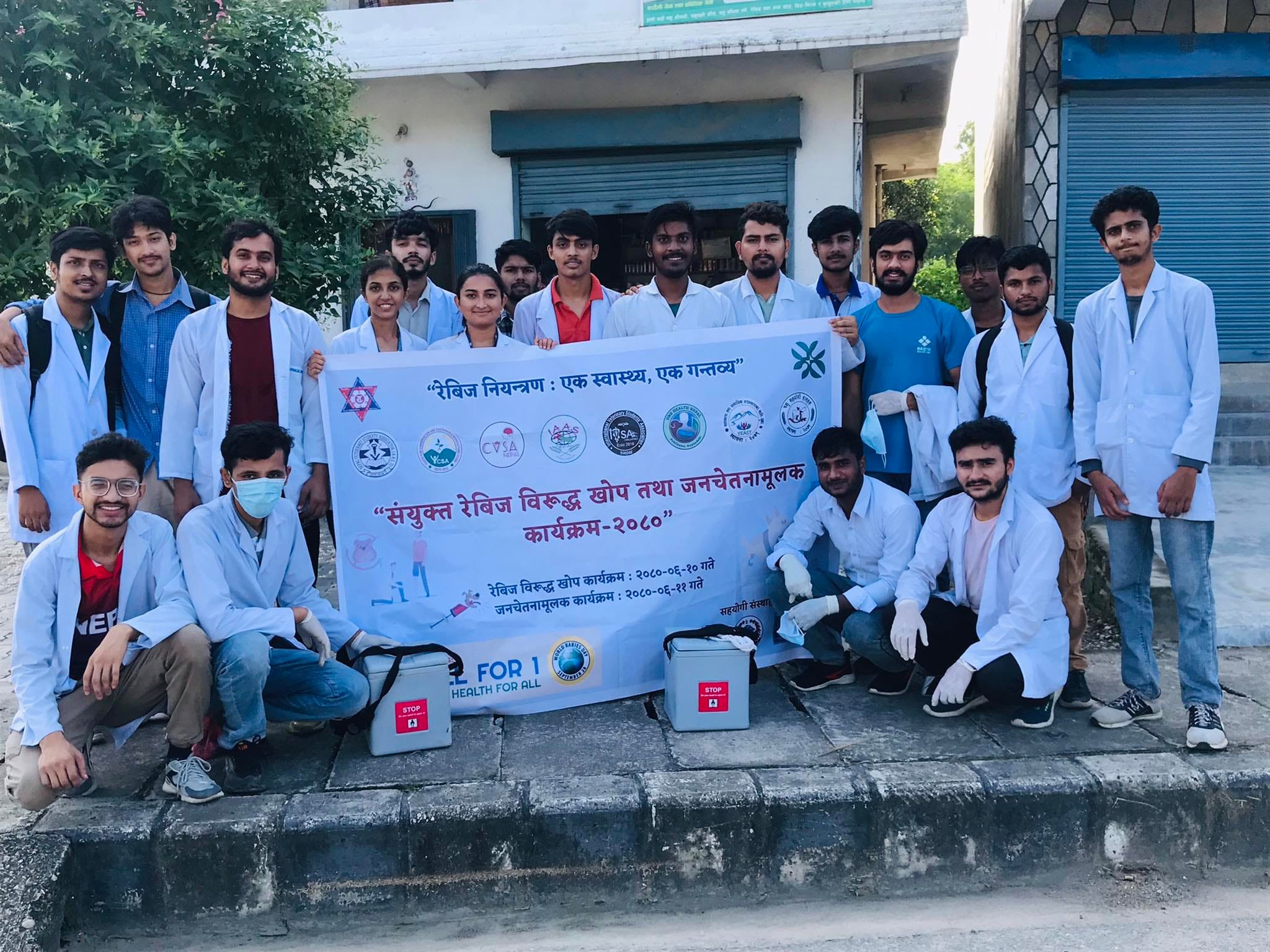 Vaccination program during Rabies Week
