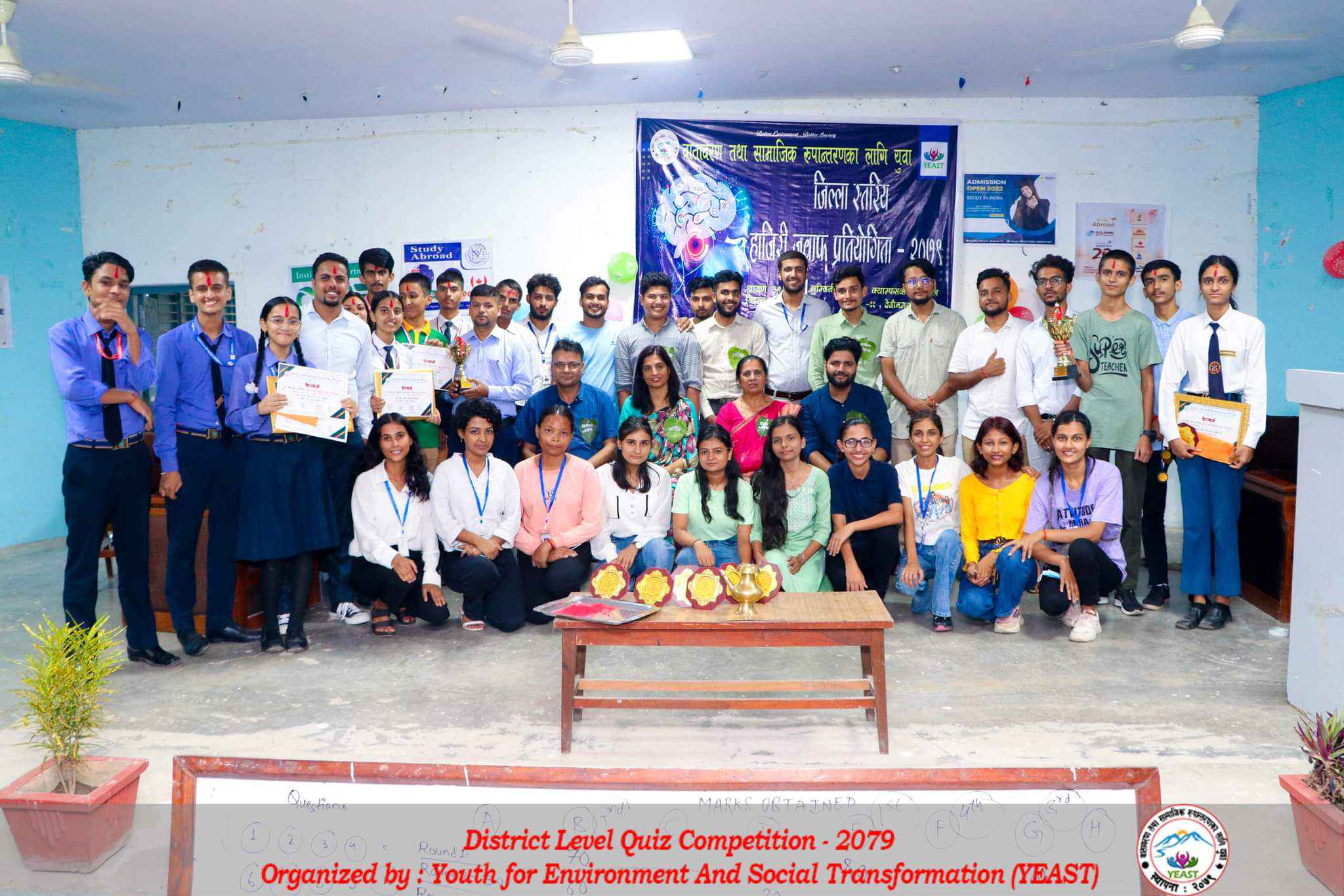 District Level Secondary Level Quiz Competition-2079