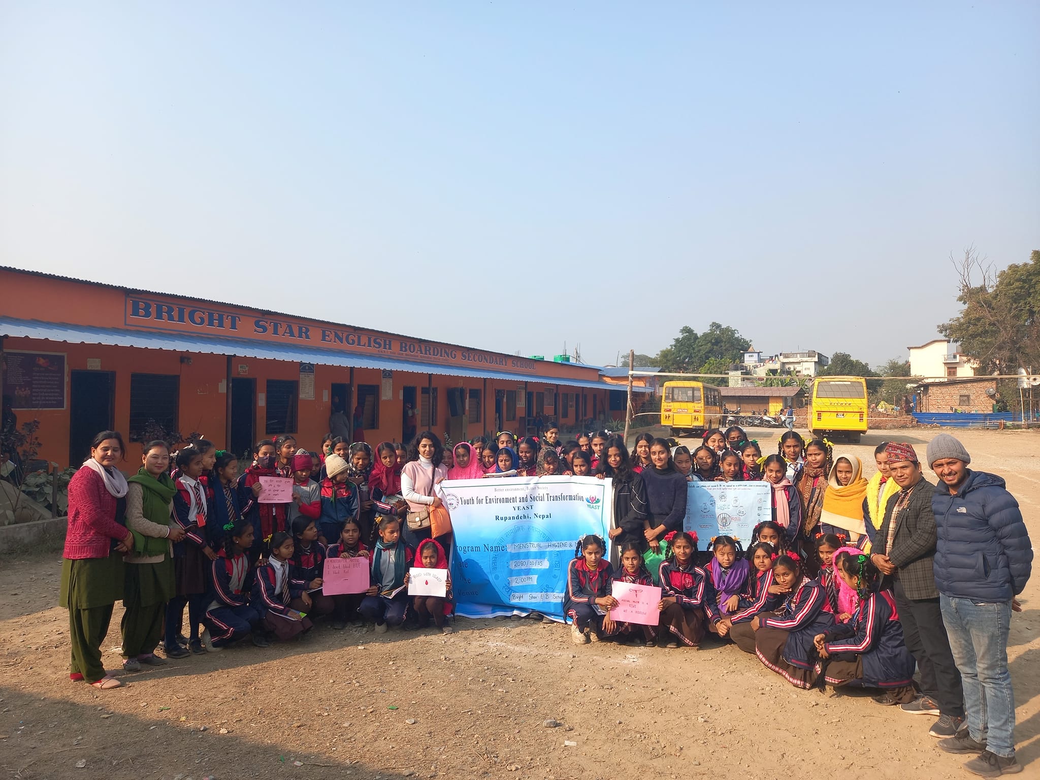 PRE-MENSTRUAL and MENSTRUAL HYGIENE AND MANAGEMENT training for School Childrens